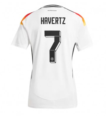 Tyskland Kai Havertz #7 Hjemmebanetrøje Dame EM 2024 Kort ærmer